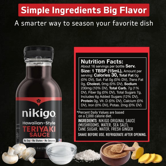 Hawaiian-Style Teriyaki Sauce