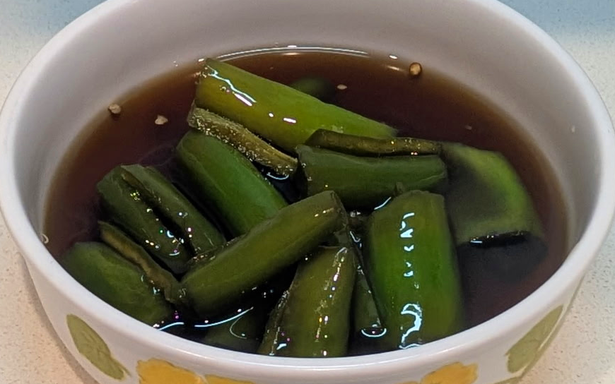 Korean Green Chili Pickles (Gochu Jangajji)