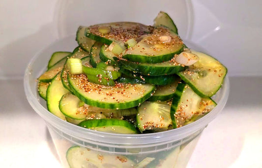 Viral Cucumber Salad