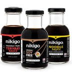 NIKIGO Soy Free Sauce Variety Pack - 3 Pack