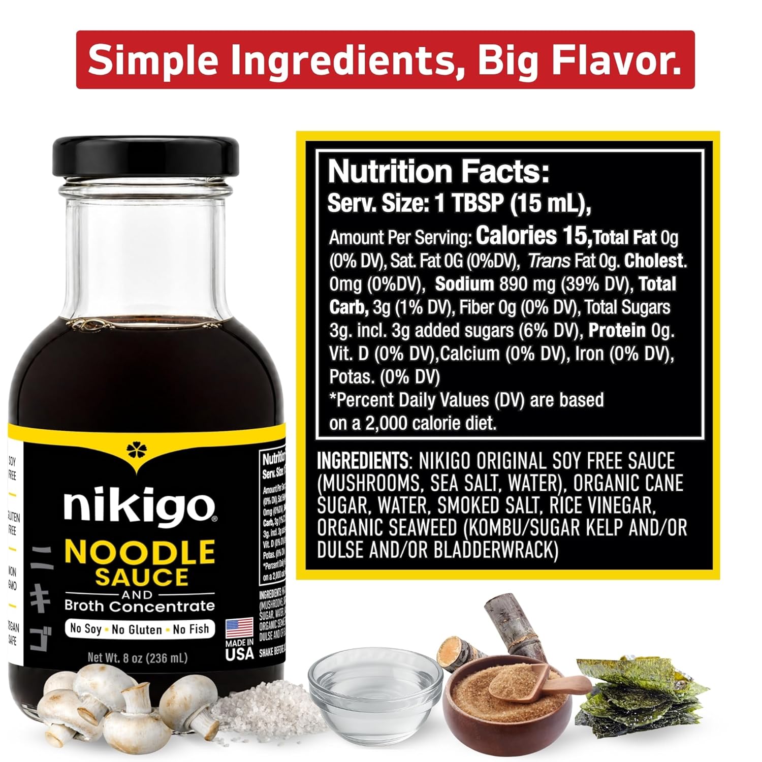 Noodle Sauce and Broth Concentrate
