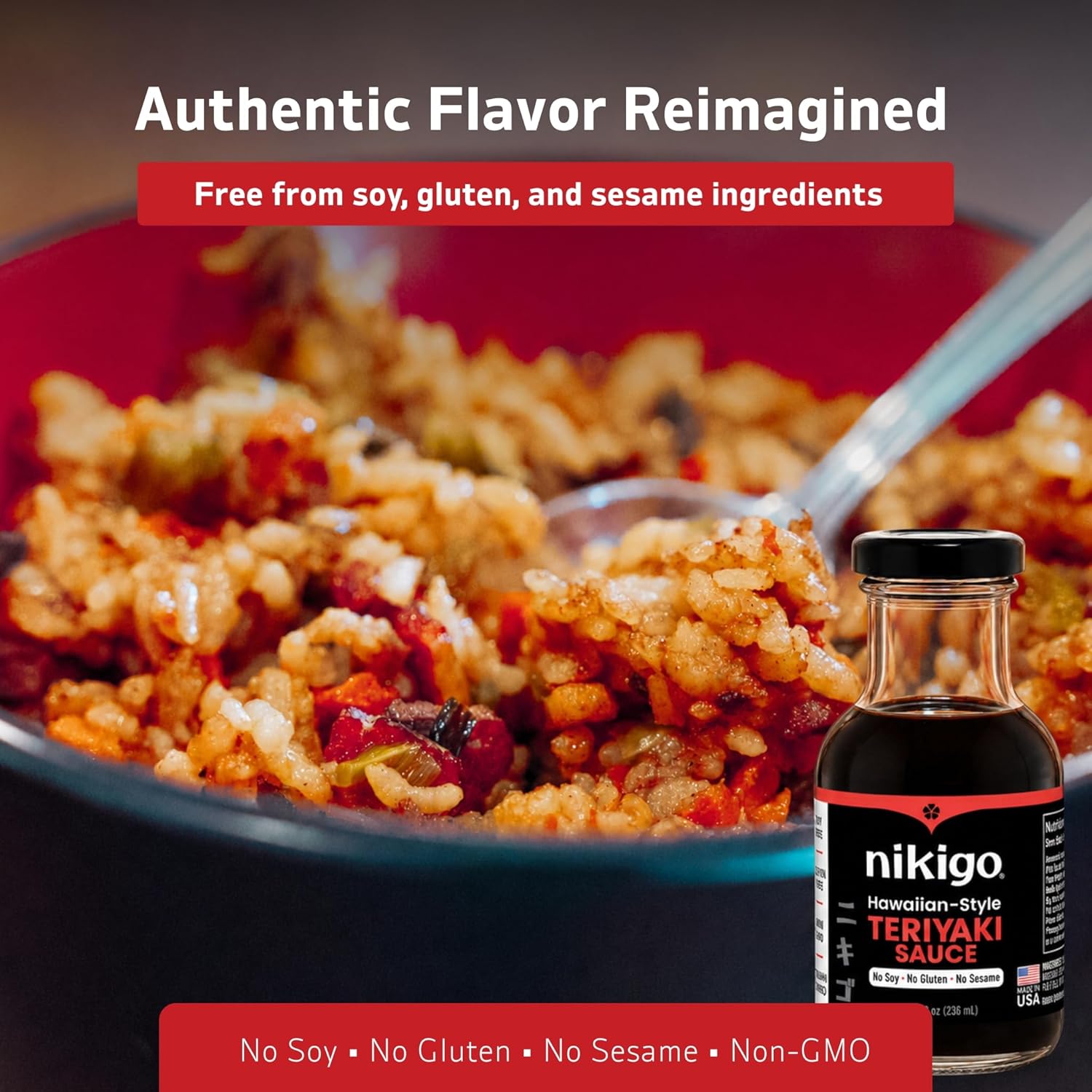 NIKIGO Soy Free Sauce Variety Pack - 3 Pack