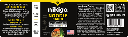 Noodle Sauce and Broth Concentrate