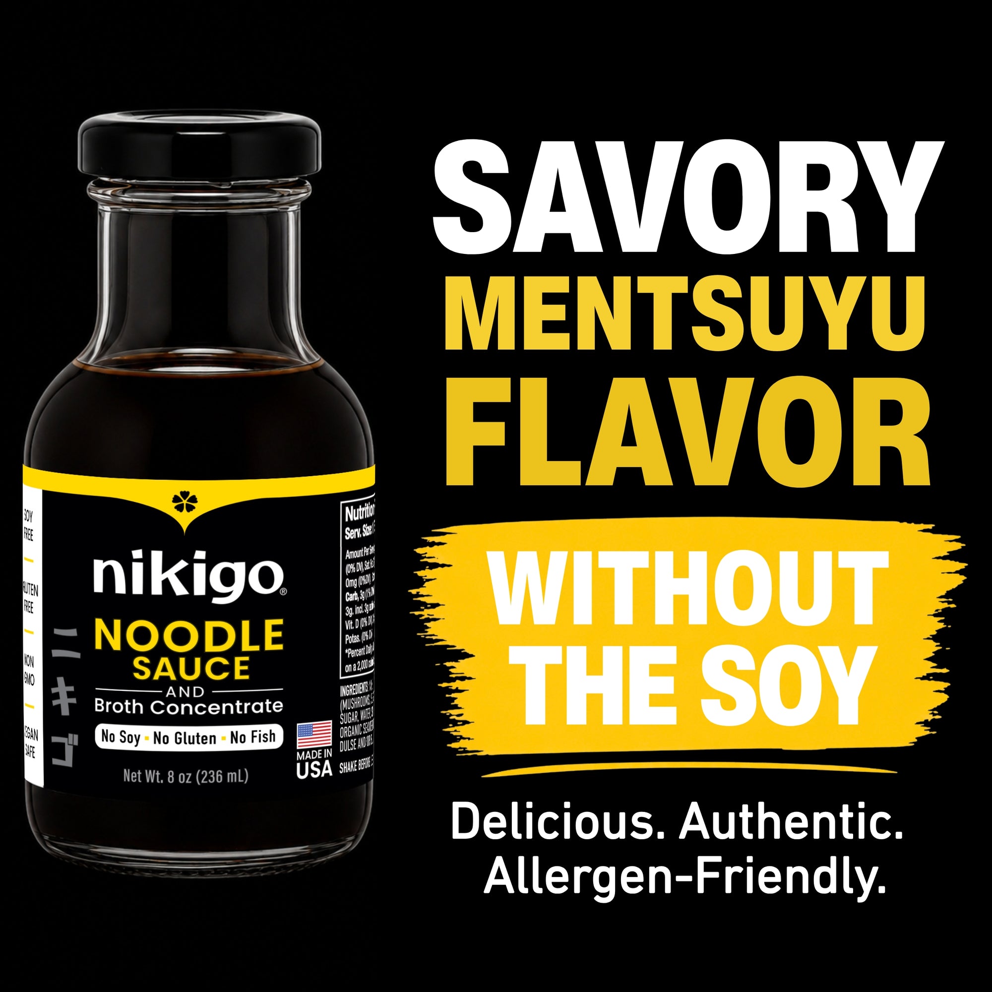 Noodle Sauce and Broth Concentrate