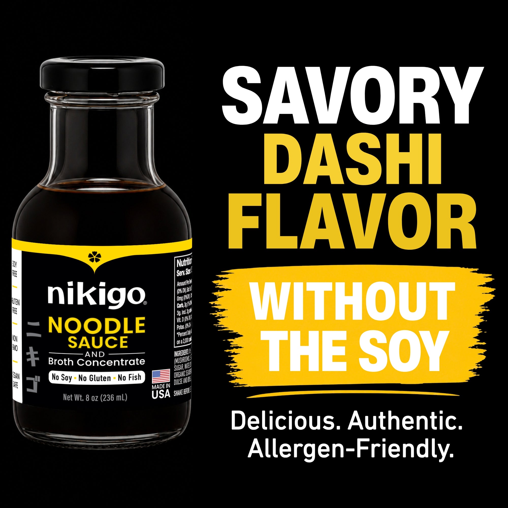 Noodle Sauce and Broth Concentrate