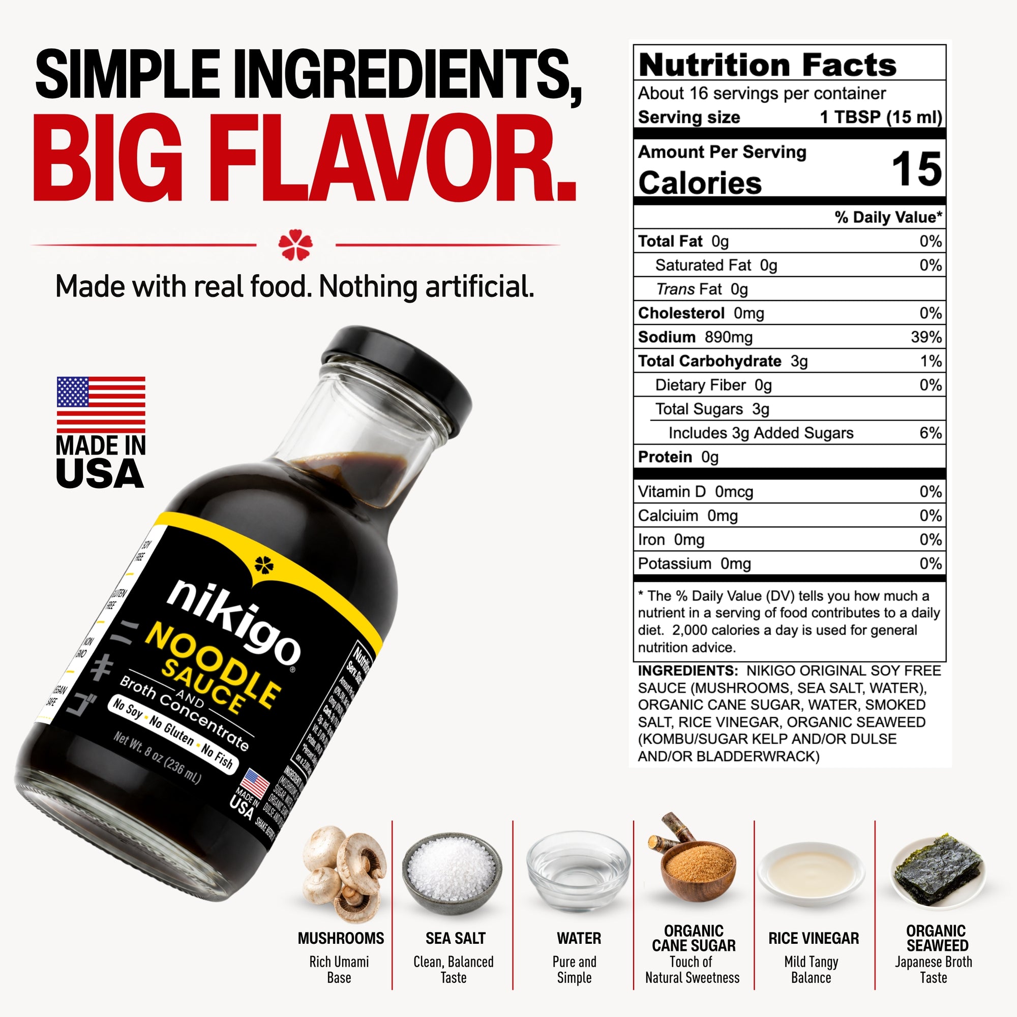 Noodle Sauce and Broth Concentrate