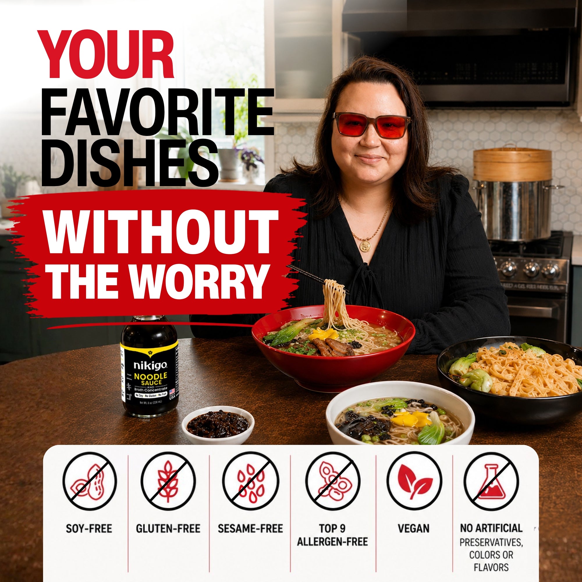Noodle Sauce and Broth Concentrate