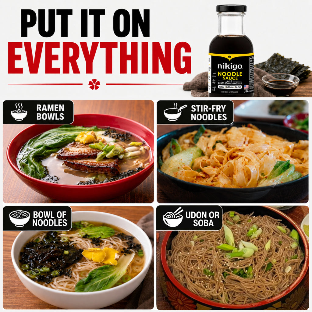 Noodle Sauce and Broth Concentrate