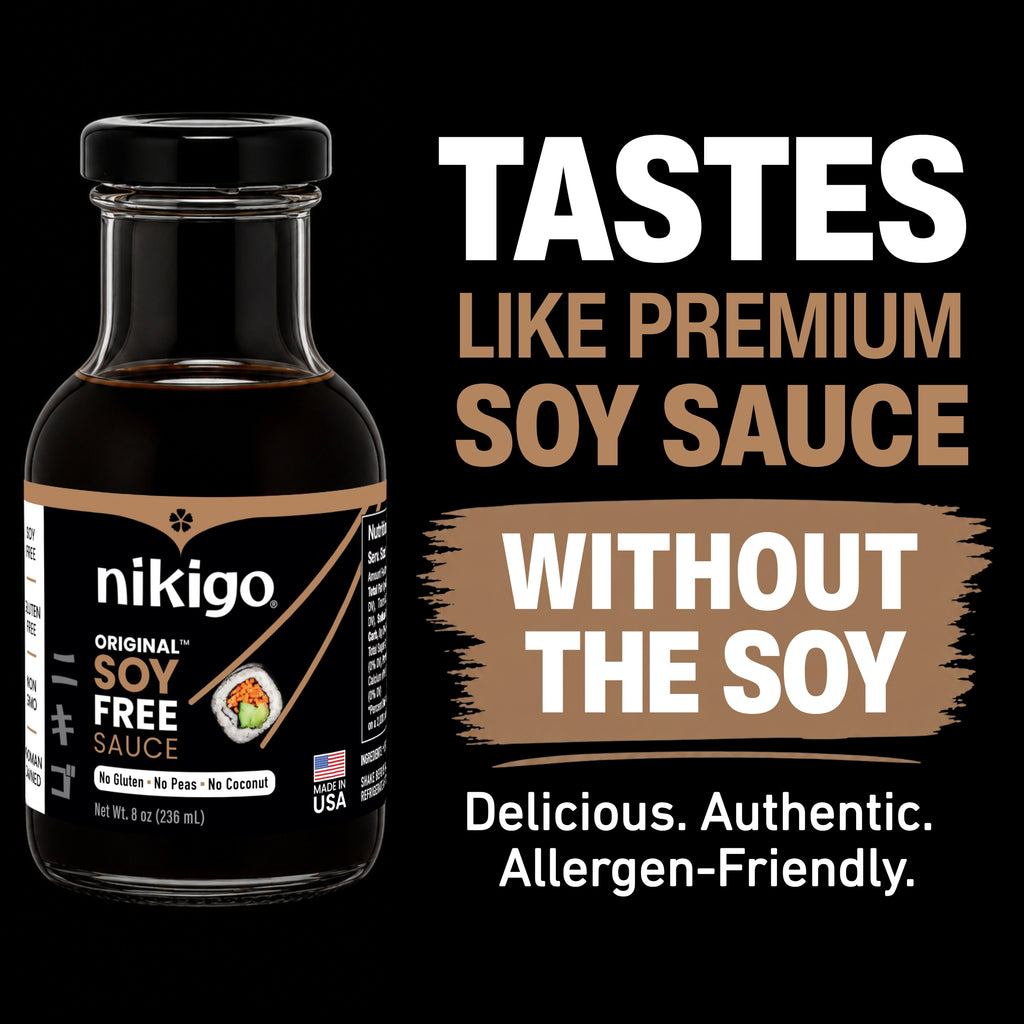 NIKIGO Original Soy Free Sauce - Top 9 Allergen Free