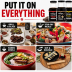 NIKIGO Soy Free Sauce Variety Pack - 3 Pack