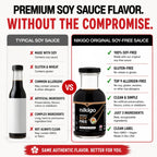 NIKIGO Original Soy Free Sauce - Top 9 Allergen Free - 2 Pack