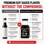 NIKIGO Original Soy Free Sauce - Top 9 Allergen Free - 2 Pack