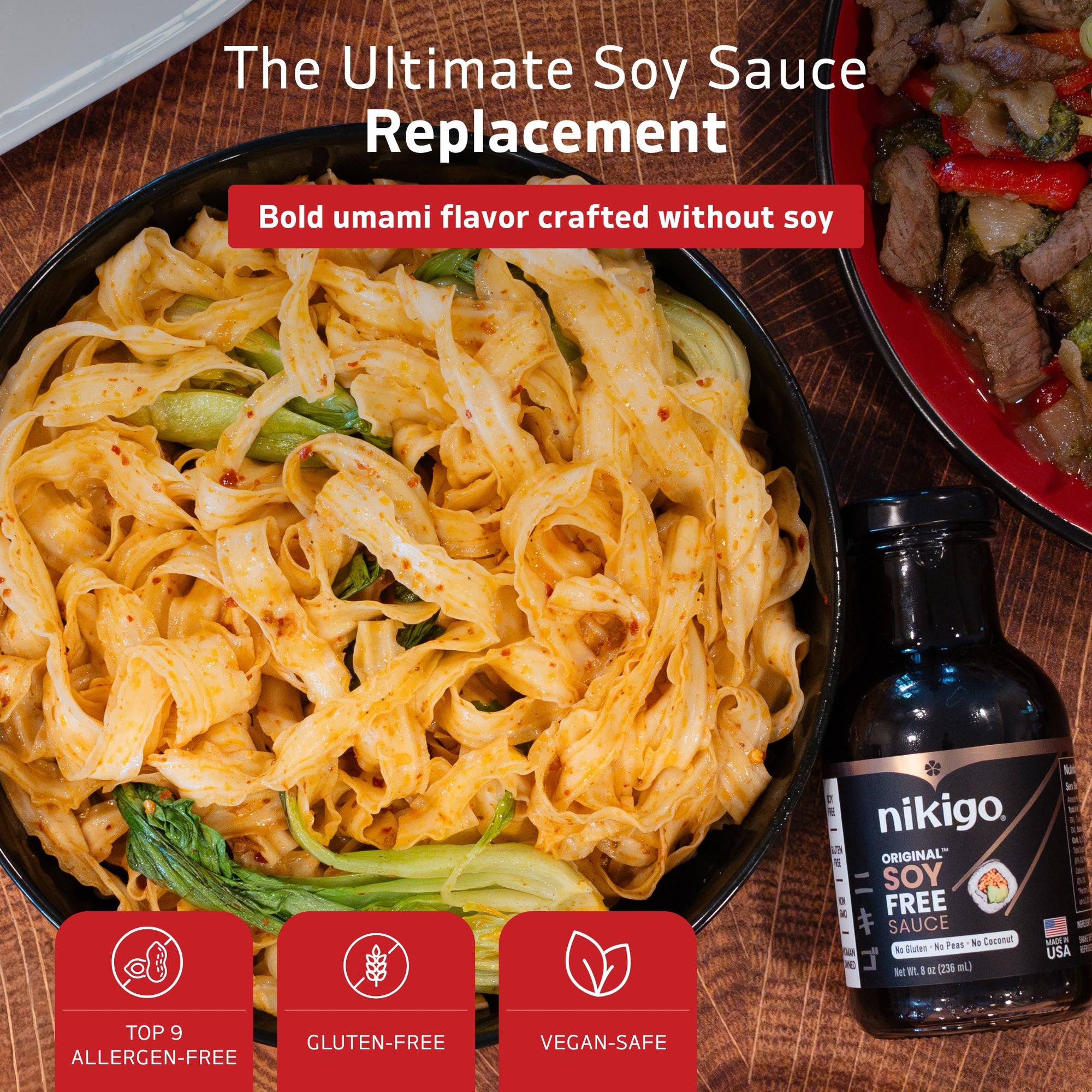 NIKIGO Original Soy Free Sauce - Top 9 Allergen Free