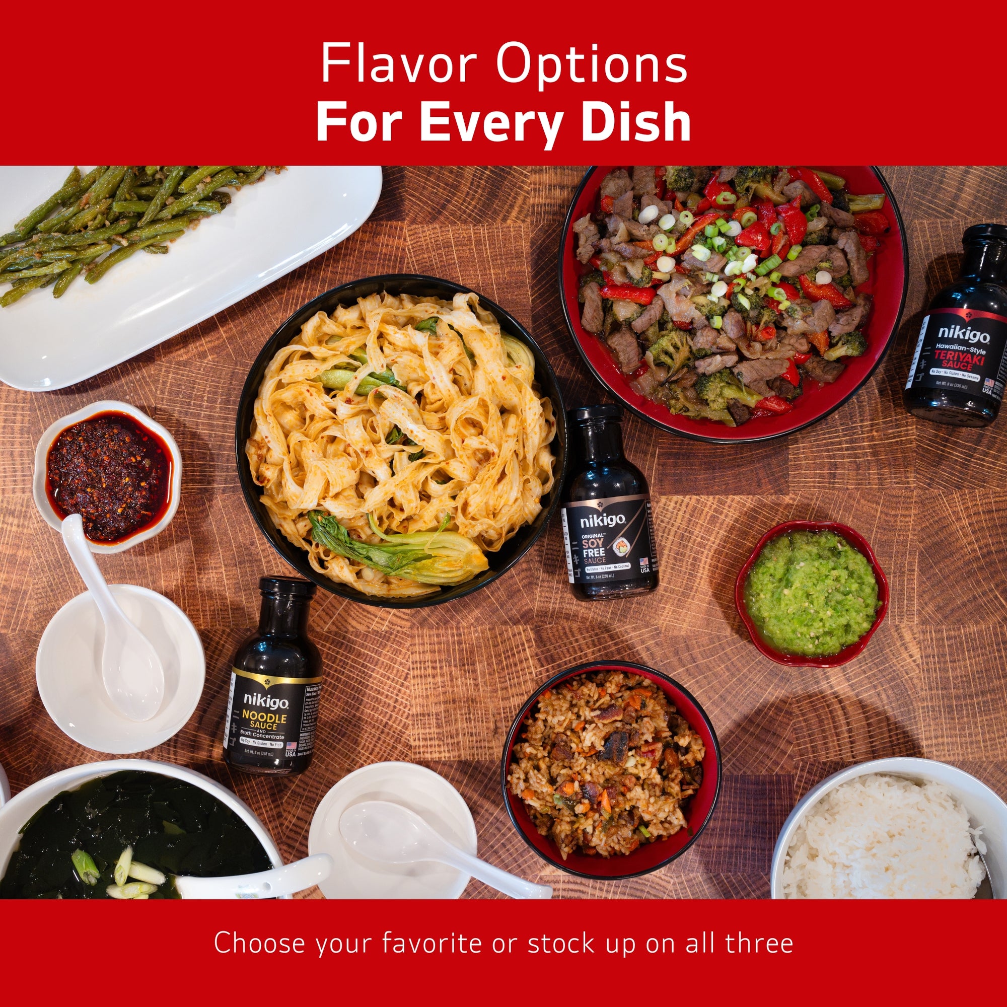 Noodle Sauce and Broth Concentrate
