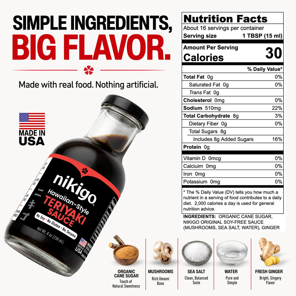 Hawaiian-Style Teriyaki Sauce