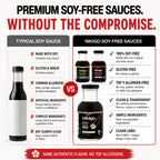 NIKIGO Soy Free Sauce Variety Pack - 3 Pack